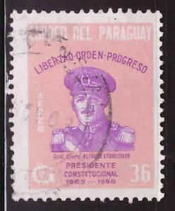 Paraguay Scott 773 Used key stamp