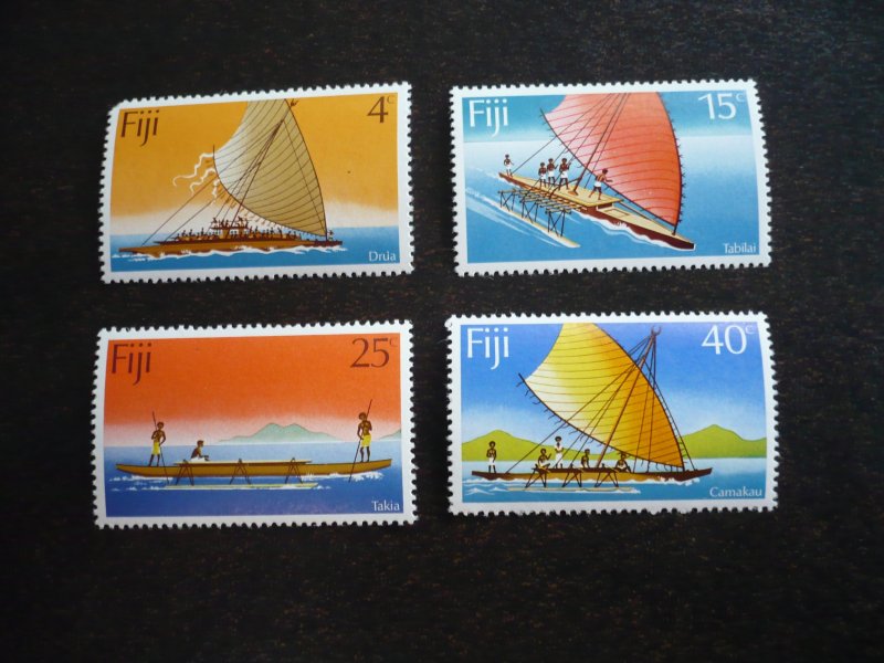 Stamps - Fiji - Scott# 380-383 - Mint Never Hinged Set of 4 Stamps