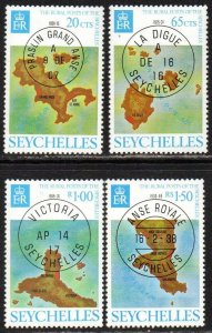 Seychelles Sc #339-342 Mint Hinged
