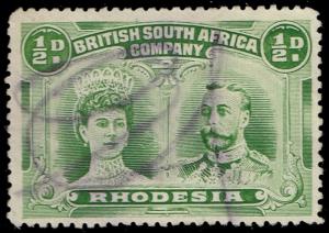 Rhodesia #101 Queen Mary and King George V; Used (2.00)