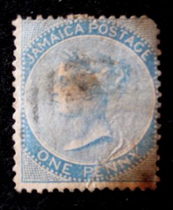 JAMAICA - SCOTT# 1 - USED - CAT VAL $16.00