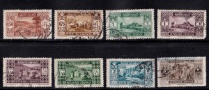 Lebanon stamps #117 - 134, used, complete set, CV $66.45