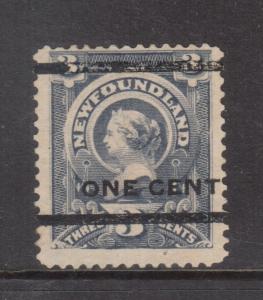 Newfoundland #77 Mint Fine - Very Fine Full Original Gum Hinged **With Cert.**