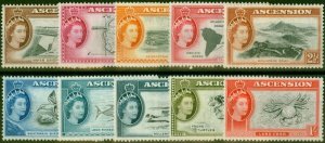 Ascension 1956 Set of 10 to 1s SG57-66 Fine & Fresh LMM