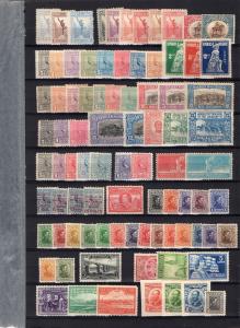 Uruguay MNH stamp collection lot 1898 to 1990 $$ regular + air mail + blocks BOB