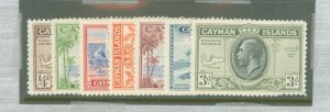 Cayman Islands #85-91v Unused Multiple