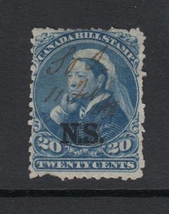 Canada, Nova Scotia (Revenue) van Dam NSB12a, used