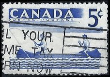 CANADA   #365 USED (4)