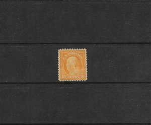 US Stamps: #510 - 10c 1917 p11 Washington/Franklin Definitive Issue; MH