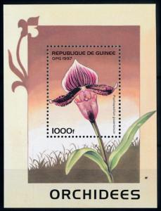 [67314] Guinea 1997 Flora Flowers Blumen Orchids Souvenir Sheet MNH