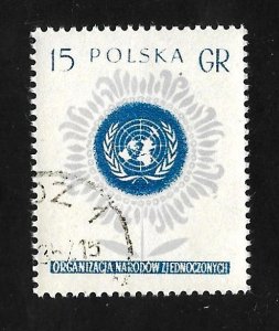 Poland 1957 - U - Scott #762