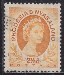 Rhodesia & Nyasaland 143B Queen Elizabeth II 1956