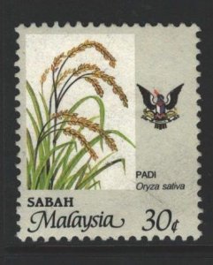 Sabah Sc#45 Used