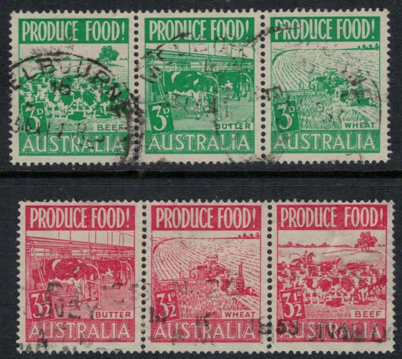 Australia #252a,5a  CV $16.75