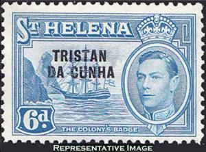 Tristan da Cunha Scott 7 Mint never hinged.