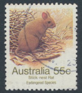 Australia - SG 797  SC# 794  Used Wildlife Rat 1981 see details & scan