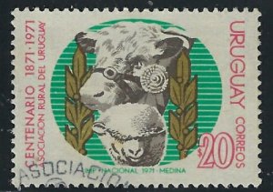 Uruguay 804 Used 1971 issue (fe5141)
