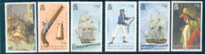 BRITISH INDIAN OCEAN TERRITORY 297-302 TRAFALGAR NH