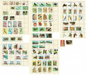 Laos collection 1988-2006 on pages; 222 stamps