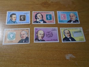 Cuba  #  3217-22  MNH