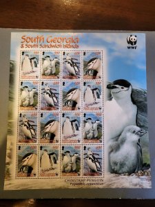 Stamps South Georgia Scott #367-70 never hinged