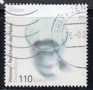 Germany 2001 Sc#2126 C.E.P.T.- Water Resources Used