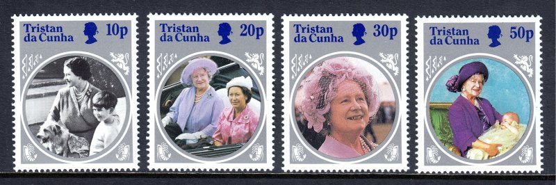 Tristan da Cunha - Scott #372-375 - MNH - SCV $2.65