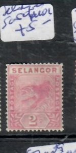 MALAYA SELANGOR   TIGER 2C SG 54  MOG         P0314B