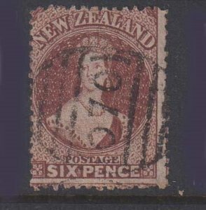 New Zealand FFQ Chalon 6d SG 122a FU