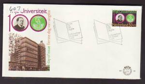 Netherlands University 1980 U/A FDC BIN 343