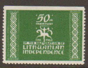 Lithuanian Independence Label 50th Anniversary