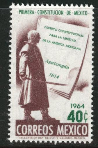 MEXICO Scott 962 MNH** 1965 Morelos stamp