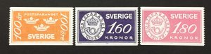 Sweden 1984 #1483-5, Postal Savings, MNH.