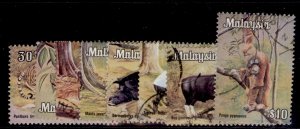 MALAYSIA QEII SG190-197, 1979 Wildlife set, FINE USED. Cat £6.