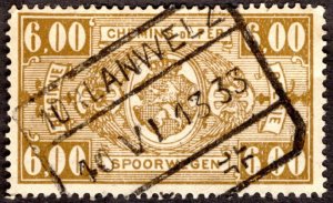 1927, Belgium 6Fr, Used, Sc Q164