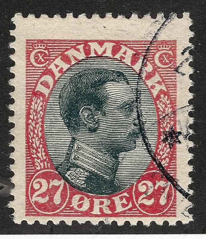 Denmark Vibrant SC #110 F-VF USED Cat $60 Collectors...Make an OFFER!