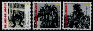 Belgium 2082-4 MNH End of WWII, Concentration Camp Internees