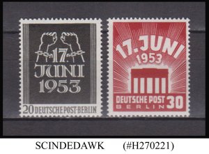 GERMANY BERLIN - 1953 SCOTT#9N99-100 - 2V - MINT NH