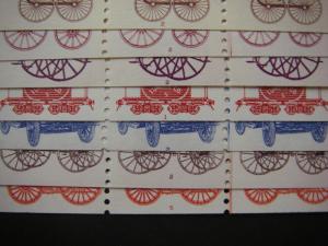 Scott 1897 - 1908, Transportation Coil PNC5 Collection, MNH Beauties, CV $36.95