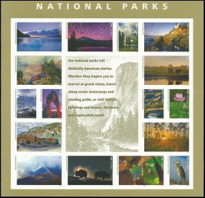 PCBstamps  US #5080 Sheet $7.52(16x47c)National Parks, MNH, (11)