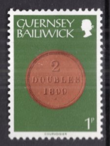 Guernsey 174 Coin on Stamp MNH VF