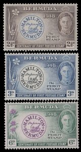 Bermuda 135 - 137 MNH