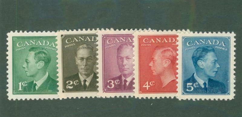 CANADA 284-88 MNH CV $2.65 BIN $2.00