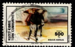 Turkish Republic of Northern Cyprus - #165 Equus Asinus - Used