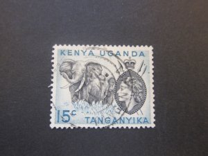 Kenya Uganda Tanganyika 1958 Sc 105 FU
