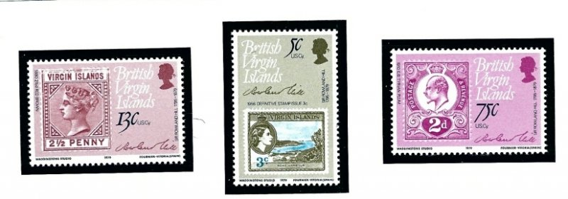 British Virgin Is 360-62 MNH 979 Sir Roland Hill (an6683)