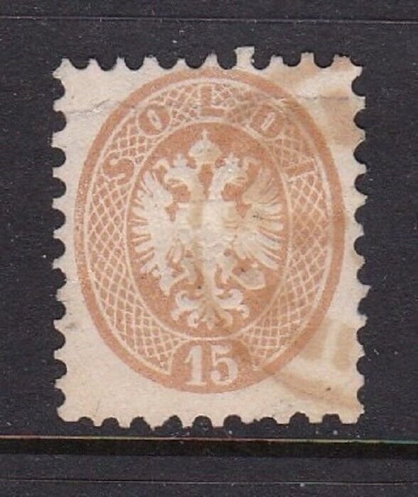 Austria stamp, Lombardy Venetia #19, used,  CV $285.00