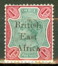 LC: British East Africa 67 mint CV $55