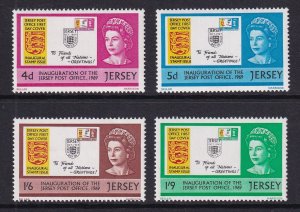 Jersey   #22-25  MNH  1969  postal service independency