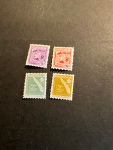 Stamps Thailand Scott #386-9 hinged